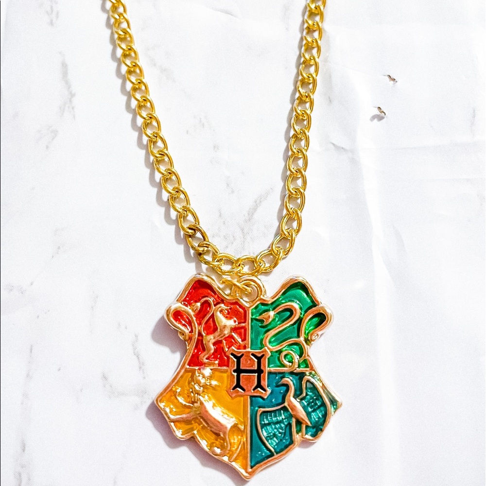 Harry Potter Houses Pendant Necklace